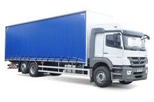 Car Hire Oldham - 26 Tonne Curtain Side Lorry - Truck hire Oldham