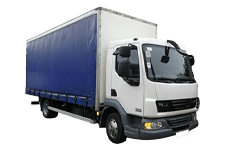 Car Hire Oldham - 7.5 Tonne Curtain Side Truck - Truck hire Oldham