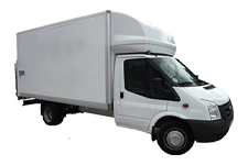 Car Hire Oldham - Ford Luton 3.5 ton Tail Box Lift Truck - Truck hire Oldham