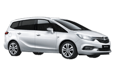 Car Hire Oldham - Vauxhall Zafira 7-Seater - Minibus hire Oldham